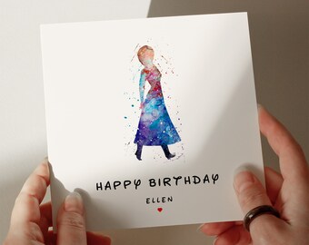 Tarjeta de cumpleaños de Anna, tarjeta personalizada, tarjeta para hija, tarjeta para nieta, tarjeta para esposa, tarjeta para hermana, tarjeta para hermano #247