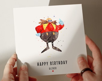 Gaming Birthday Card, 350gsm, Personalised Card, Greetings Card, Card for Son, Card for Grandson, Card for Husband, Card for Daughter #502