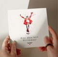 MJ Birthday Card, Personalised Card, Greetings Card, Card for Son, Card for Grandson, Card for Husband, Card for Daughter #33