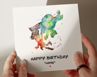 Toy Story Birthday Card, Personalised Card, Card for Son, Card for Daughter, Card for Granddaughter, Nephew, Niece, Card for Sister #507