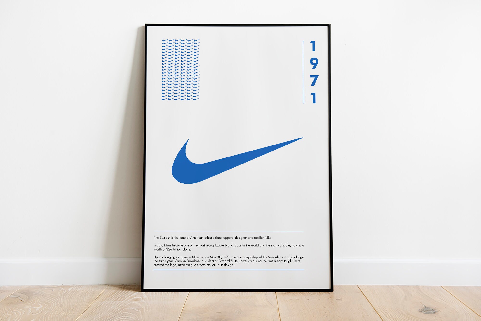 logo nike 1971