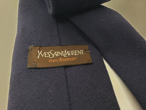 Vintage Yves Saint Laurent Tie, YSL Necktie - image 6