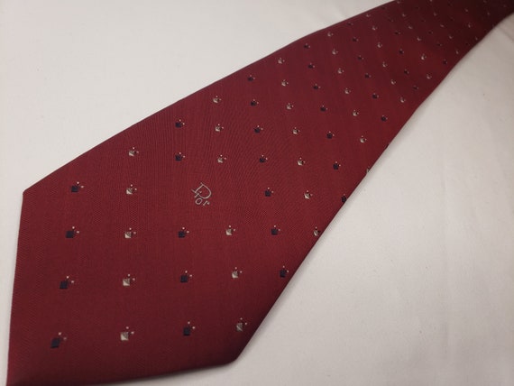 Vintage Christian Dior Tie - Silk Necktie - image 1