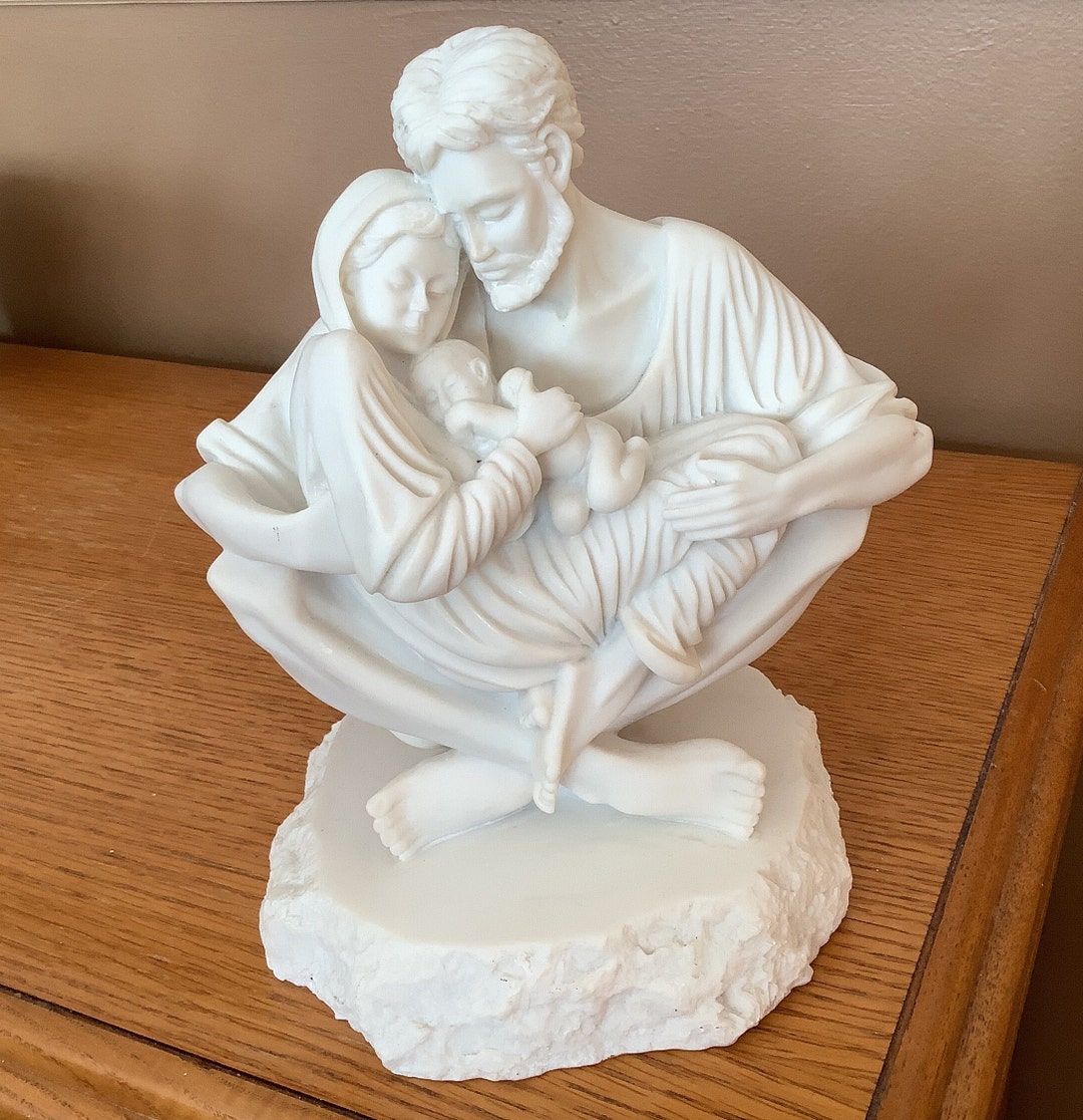 A Quiet Moment, the Holy Family, Sculpture, Timothy P Schmalz