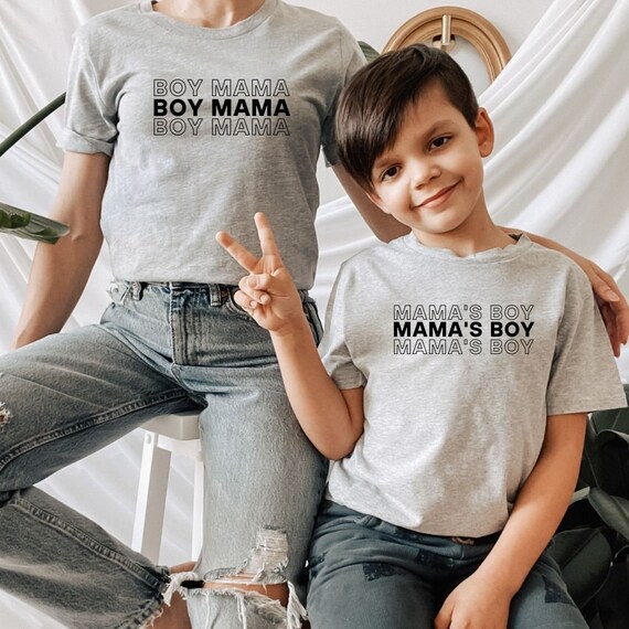 Mommy and me boy clothes top