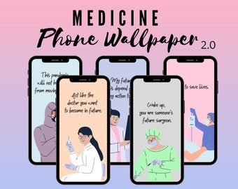 Phone Wallpaper Medicine Theme /medicine Art Phone - Etsy Phone Wallpaper Medicine Theme /medicine Art Phone - Etsy