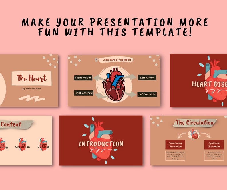 Slide Deck Templates inar Templates Slide Presentation Etsy UK
