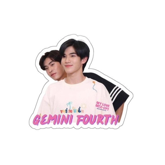 Gemini Fourth / Love Mix up / Die-cut Sticker - Etsy