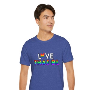 I Love Thai BL T-Shirt | Unisex Jersey Short Sleeve Tee | 100% Cotton