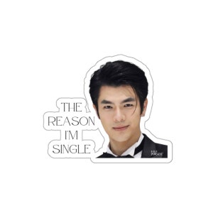 This is Why I&#39;m Single / Mile Phakphum / Die-Cut Stickers