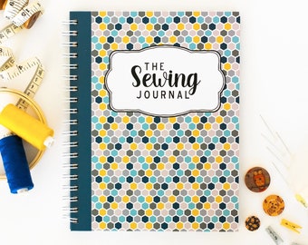 The Sewing Journal - Dressmaking Journal - Sewing Record Book - Sewing Planner - Sewing  - Sewing Gift - Sewing Notes