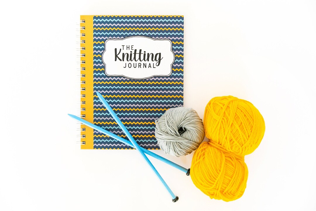 Knitting Journal Knitting Record Book Knitting Planner Knitter Knitting