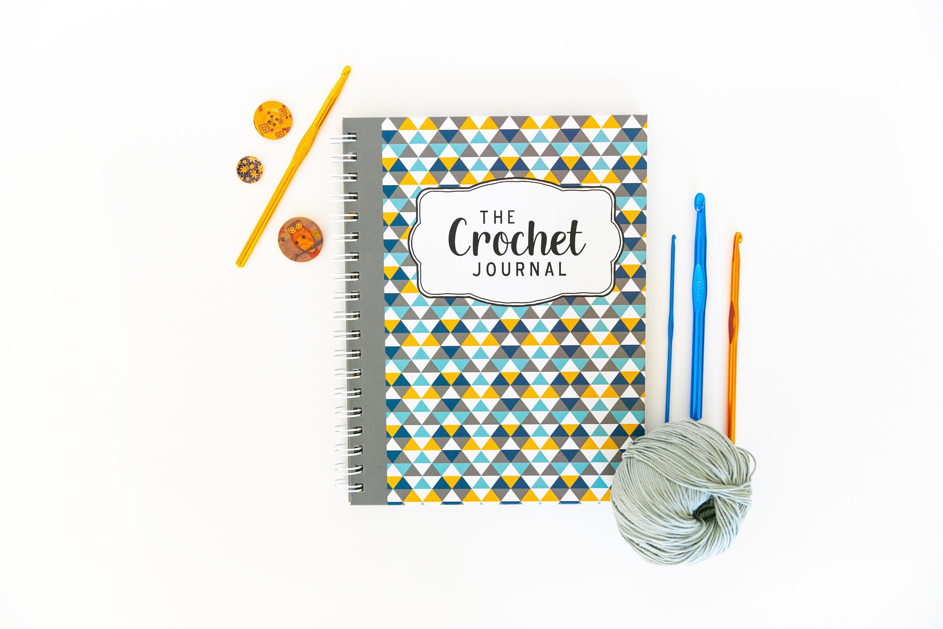 The Crochet Journal Crochet Record Book Crochet Planner Crocheter Crochet  Gift Crochet Notes 