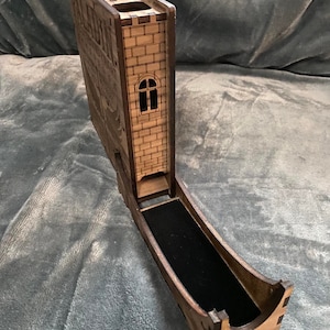 DND RPG Box Master Dice Vault with Dice Tower RPG