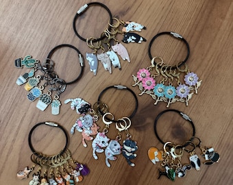 Enamel Stitch Markers