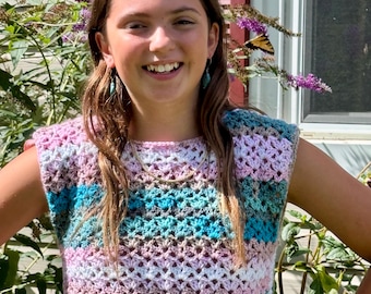 Shells Color Fusion + Women's Small = Handmade Crochet
