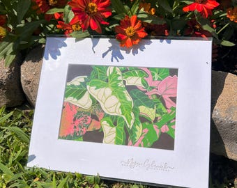 Syngonium Love Print