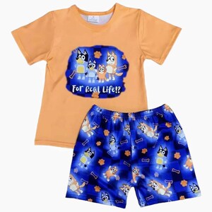 Boys Bluey Short Set