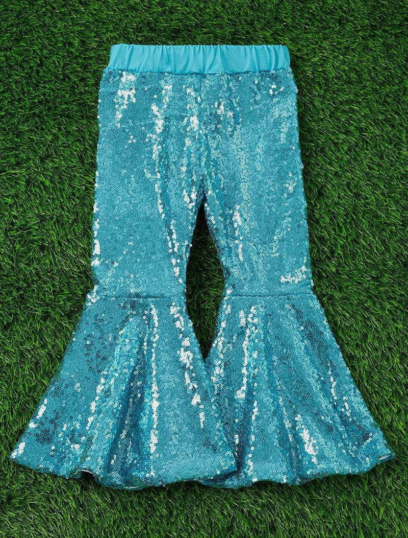 Sequin bell shop bottoms