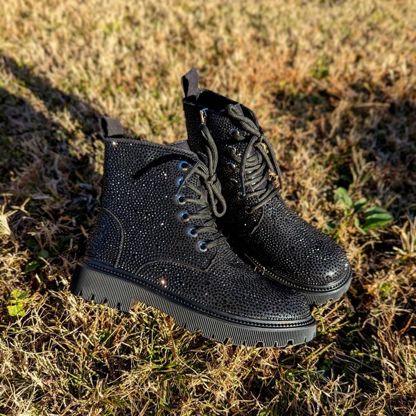 tarra rhinestones boots