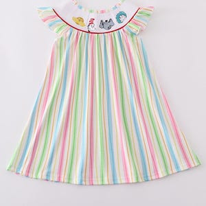 Dr. Seuss Embroidery pattern Dress