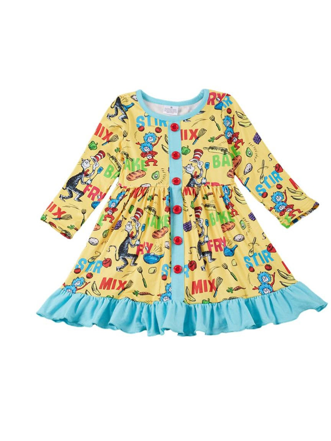 Green Eggs and Ham Dress