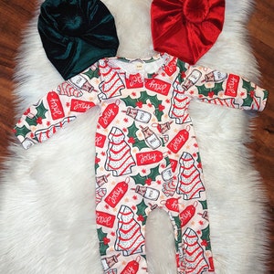 Baby Christmas Rompers