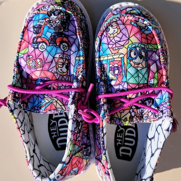 Bluey Shoes Kids Shoes - Etsy
