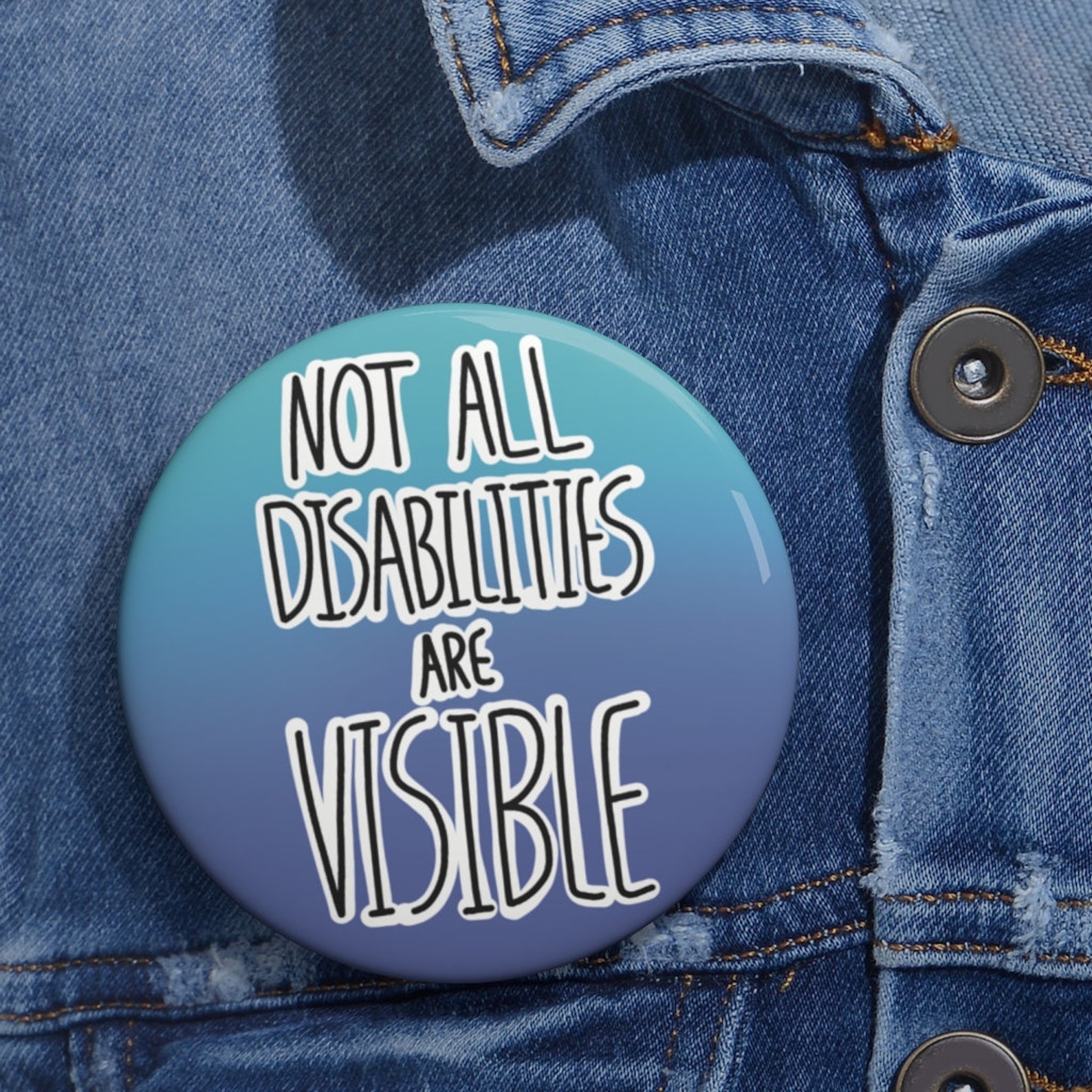 Invisible Illness Awareness Not All Disabilities are Etsy