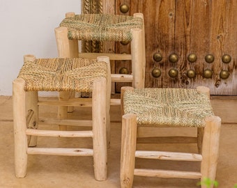 20 cm haut x 30 cm de long x 15 cm LARGE régénéré Marche en Bois Tabouret Handmade 20 cm haut x 30 cm de long x 15 cm LARGE régénéré Marche en Bois Tabouret Handmade