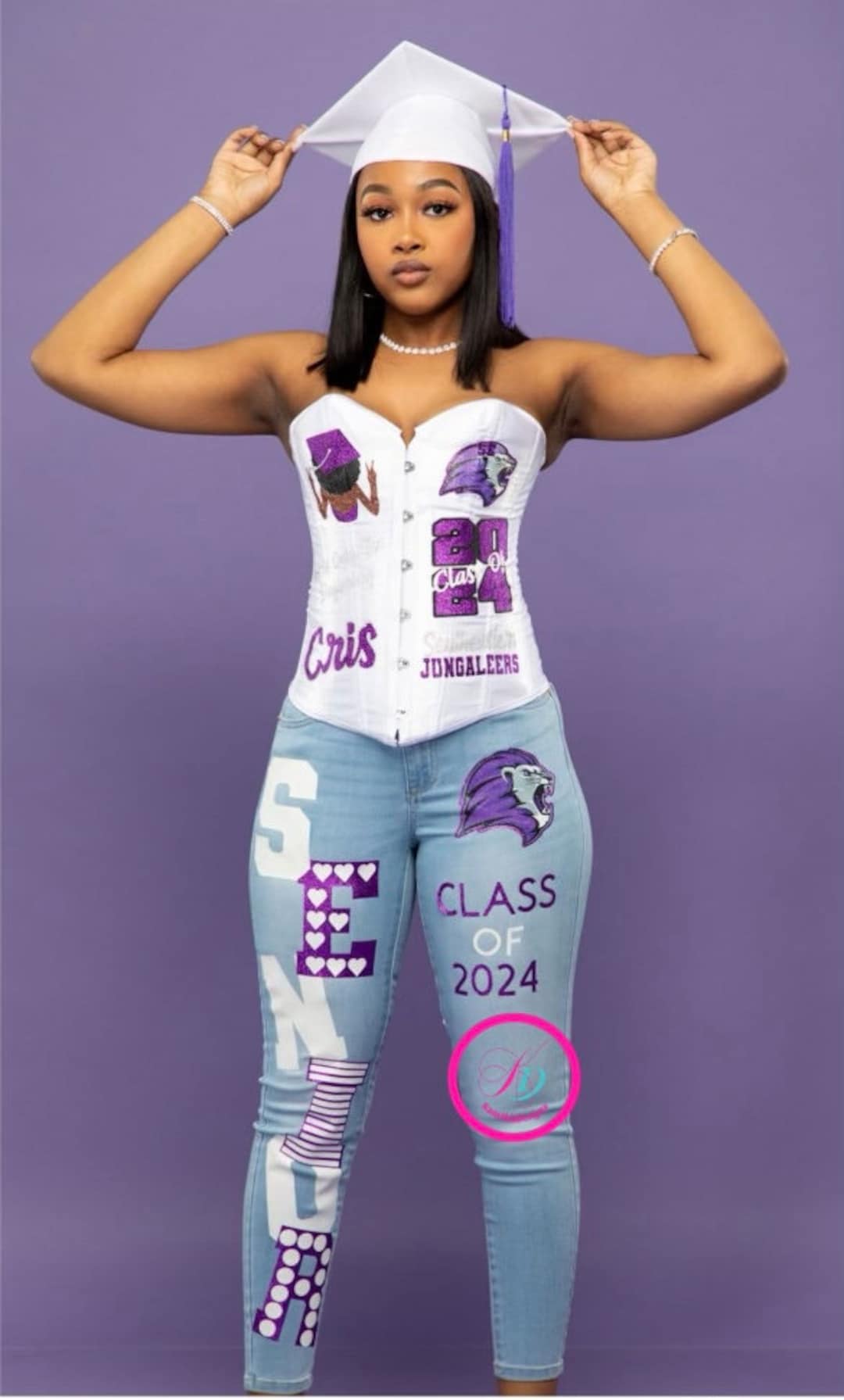 Senior Class Of 2025 Corset And Jeans Photoshoot Outfit Etsy Il 1080xN.5851790482 E4k9