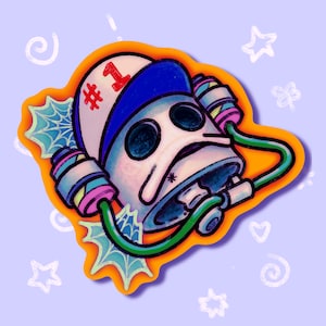 Smitty Werbenjagermanjensen 3&quot; Spongebob Sticker | waterproof sticker for laptops, phone case, water bottles