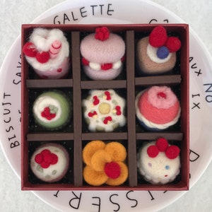 Fancy Sweets | Needle Felting Kits | Beginner Friendly | English instructions | DIY Crafts Gift | Japanese Candy | Japanese Style