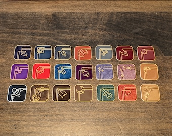 D Bösewicht Auswahl Tokens