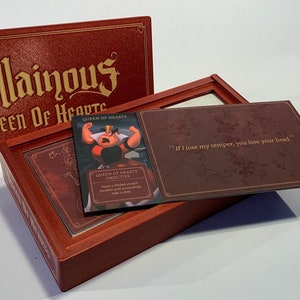 D Schurken Boxen (EINZELN) Queen of Hearts