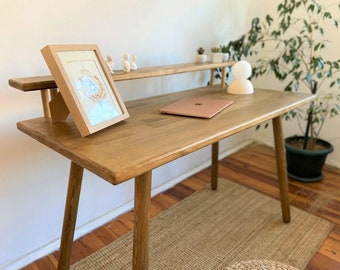 Wooden Desk, Home Office Desk, Living office table, Kitchen Table, PC Desk