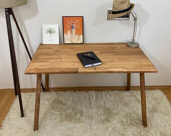 Wood Table, Office Desk-Dining Table, PC Desk,Dining Table, Living Room Furniture