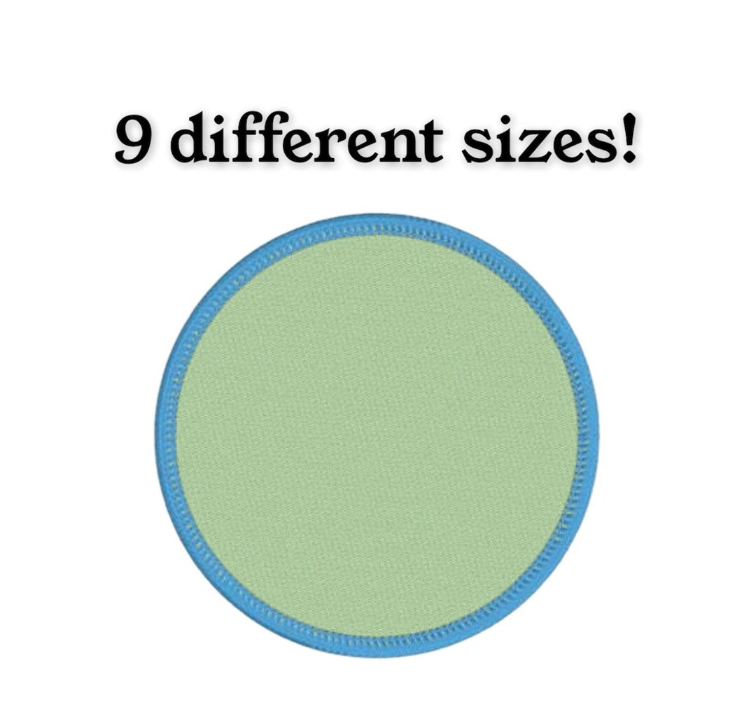 Circle Embroidery Design Circle Digital Design Polka Dot Machine Embroidery Design Patch File