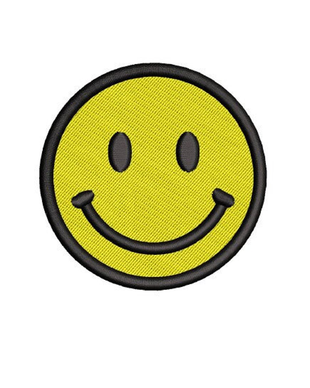 Smiley Face Embroidery Organizer Basket in 2023