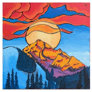 Blue Hills, Red Skies