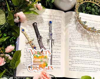 Violet's Oranges Matte Sticker - Officially Licensed Fourth Wing Merchandise