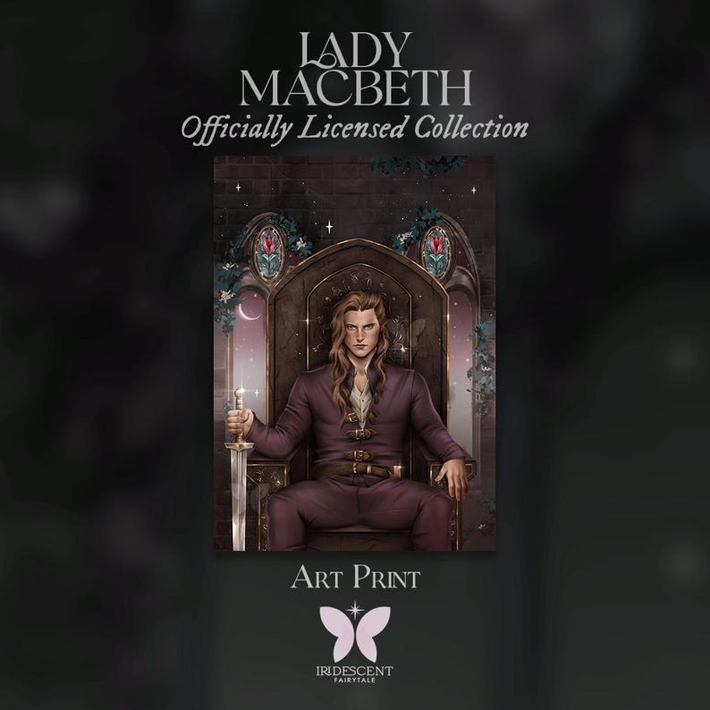 Lady Macbeth av Ava Reid Konsttryck Macbeth - Officiellt licensierad, present till ung vuxenläsare bild 1