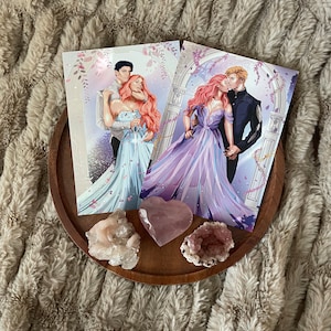 Never After Set 5 x 7 inches Mini Premium Art Print Set (2 Prints)