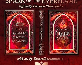 Spark of the Everflame (The Kindreds Curse Saga) by Penn Cole Foiled Dust Jacket Officially Licensed