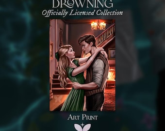 A Study in Drowning by Ava Reid Art Print - Officially Licensed, Young Adult Reader Gift