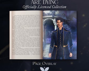 The Stars are Dying by Chloe C. Penaranda Page Overlay, Nyte - Officially Licensed, New Adult Reader Gift