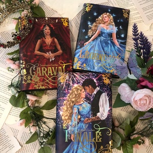 LIMITED EDITION Caraval Gold Holographic Foiled Dust Jacket Alternate Set Finale, Legendary