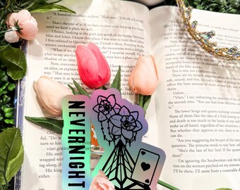 Holografischer Aufkleber Nevernight, A Touch of Darkness von Scarlet St. Claire