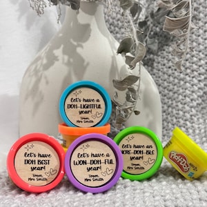 Class Play-Doh Back to School Gifts | affordable thoughtful present friends party school teacher children kids custom personalised playdough