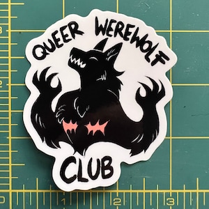 Queer Werewolf Club Sticker